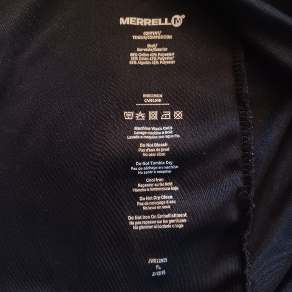 Merrell SelectWick Patterned Midi Dress Women's Size Small - Picture 3 of 9